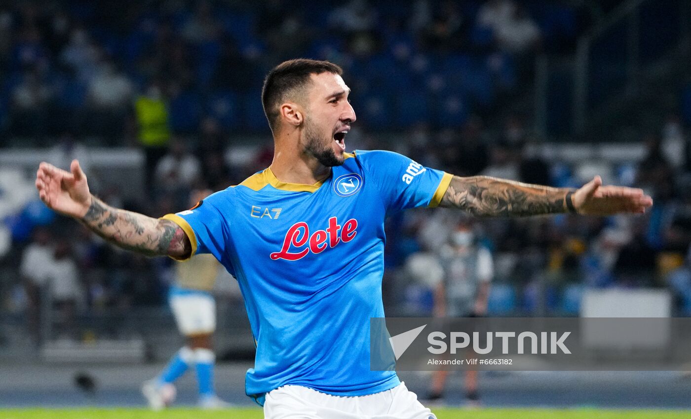 Italy Soccer Europa League Napoli - Spartak
