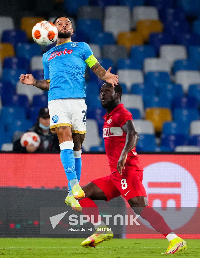 Italy Soccer Europa League Napoli - Spartak