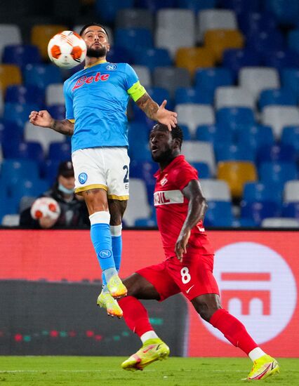 Italy Soccer Europa League Napoli - Spartak