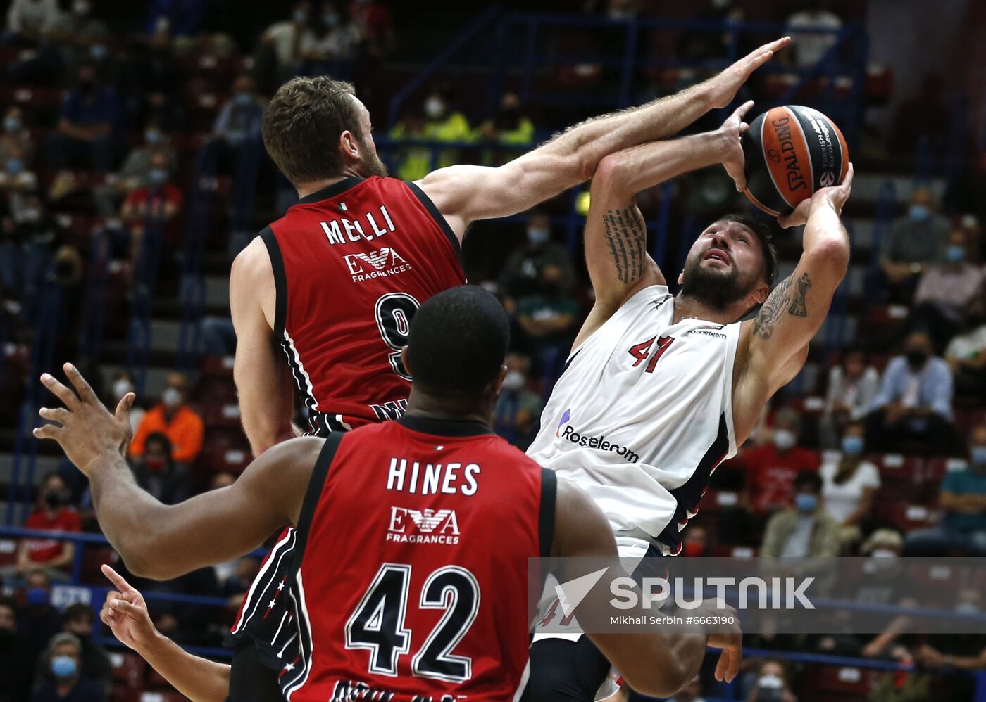 Italy Basketball Euroleague Olimpia - CSKA