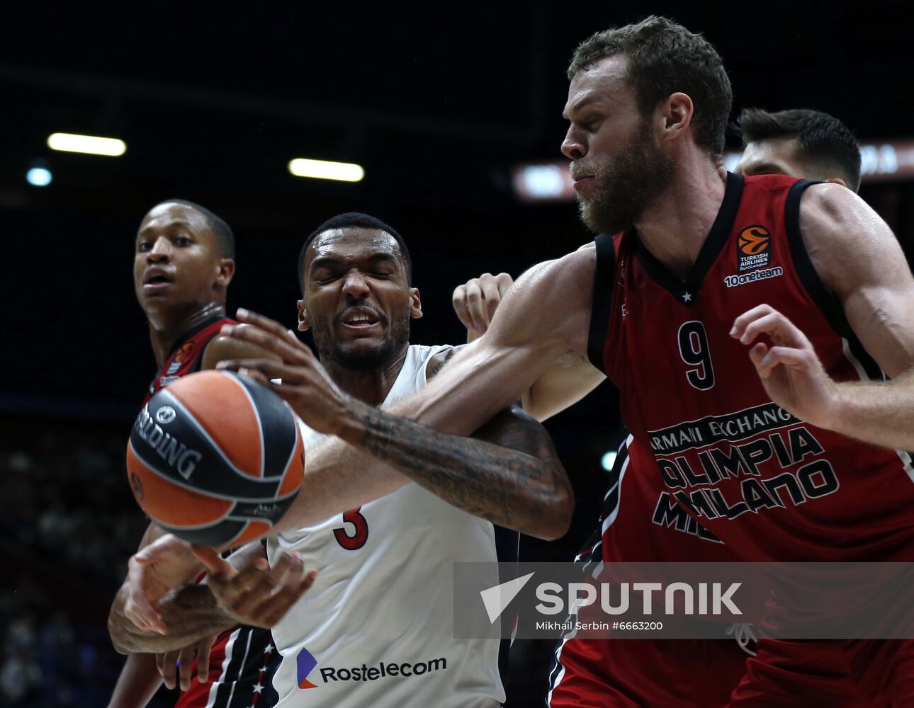 Italy Basketball Euroleague Olimpia - CSKA