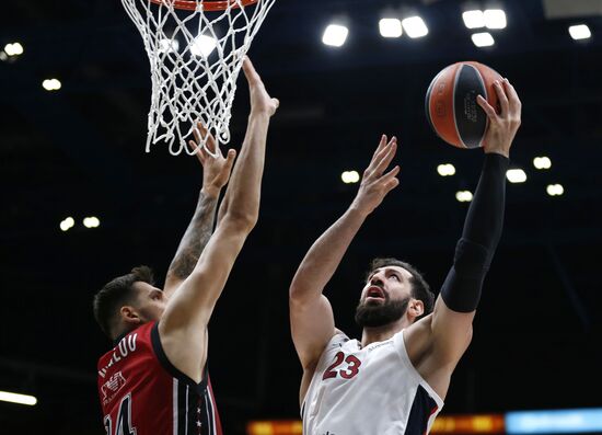 Italy Basketball Euroleague Olimpia - CSKA