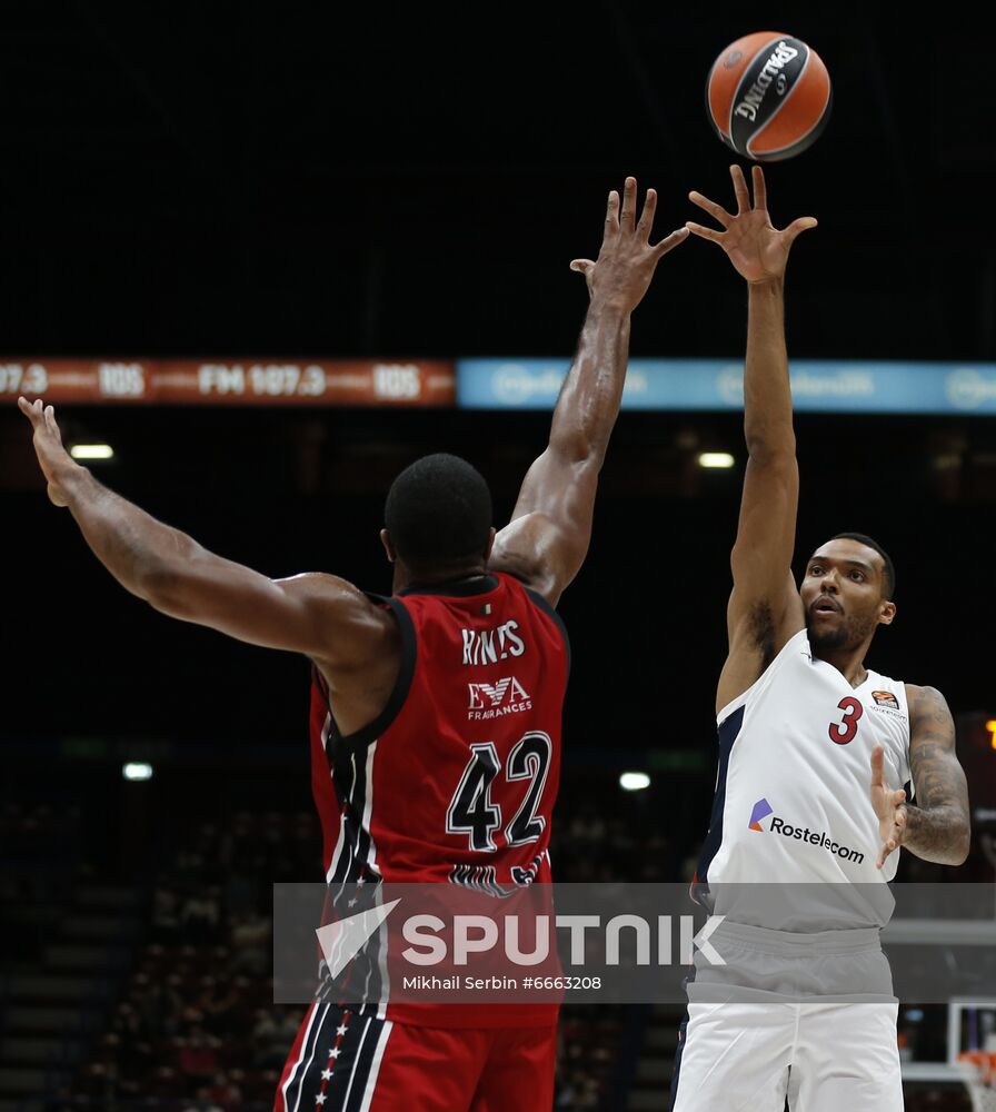 Italy Basketball Euroleague Olimpia - CSKA