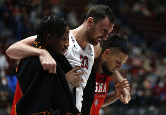 Italy Basketball Euroleague Olimpia - CSKA