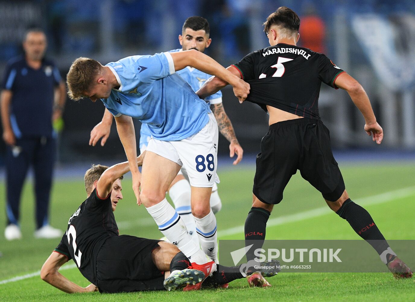 Italy Soccer Europa League Lazio - Lokomotiv