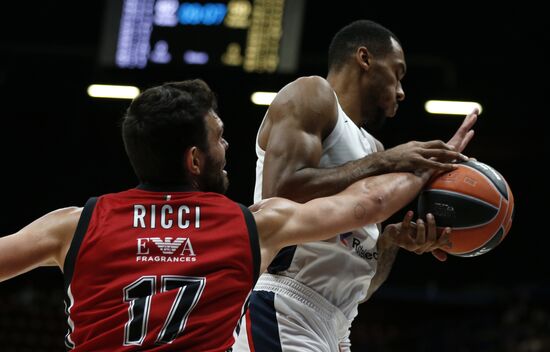 Italy Basketball Euroleague Olimpia - CSKA