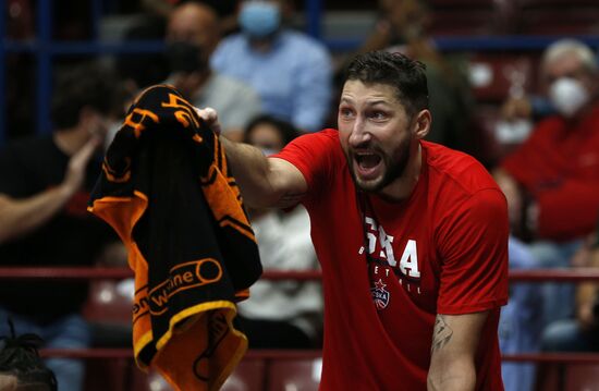 Italy Basketball Euroleague Olimpia - CSKA