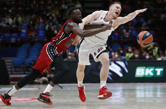 Italy Basketball Euroleague Olimpia - CSKA