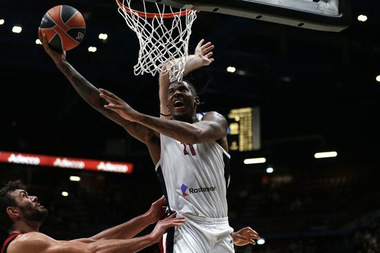 Italy Basketball Euroleague Olimpia - CSKA