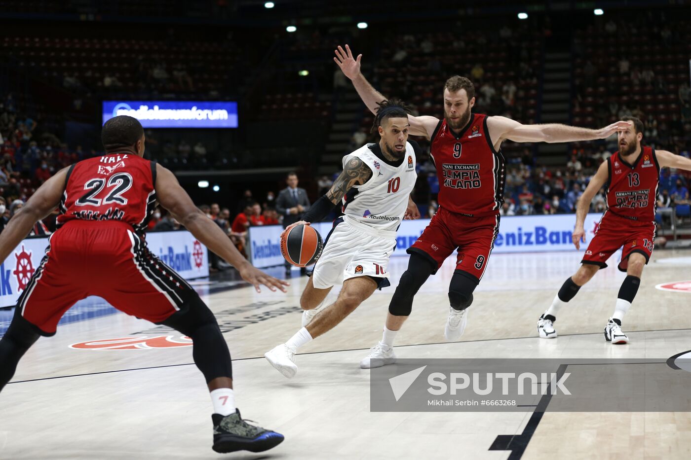 Italy Basketball Euroleague Olimpia - CSKA