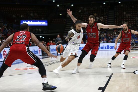 Italy Basketball Euroleague Olimpia - CSKA