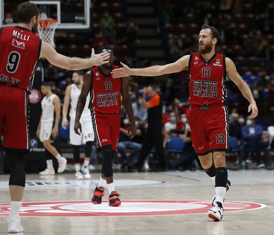 Italy Basketball Euroleague Olimpia - CSKA