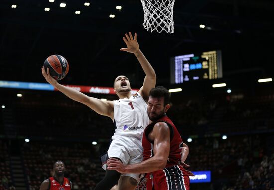 Italy Basketball Euroleague Olimpia - CSKA