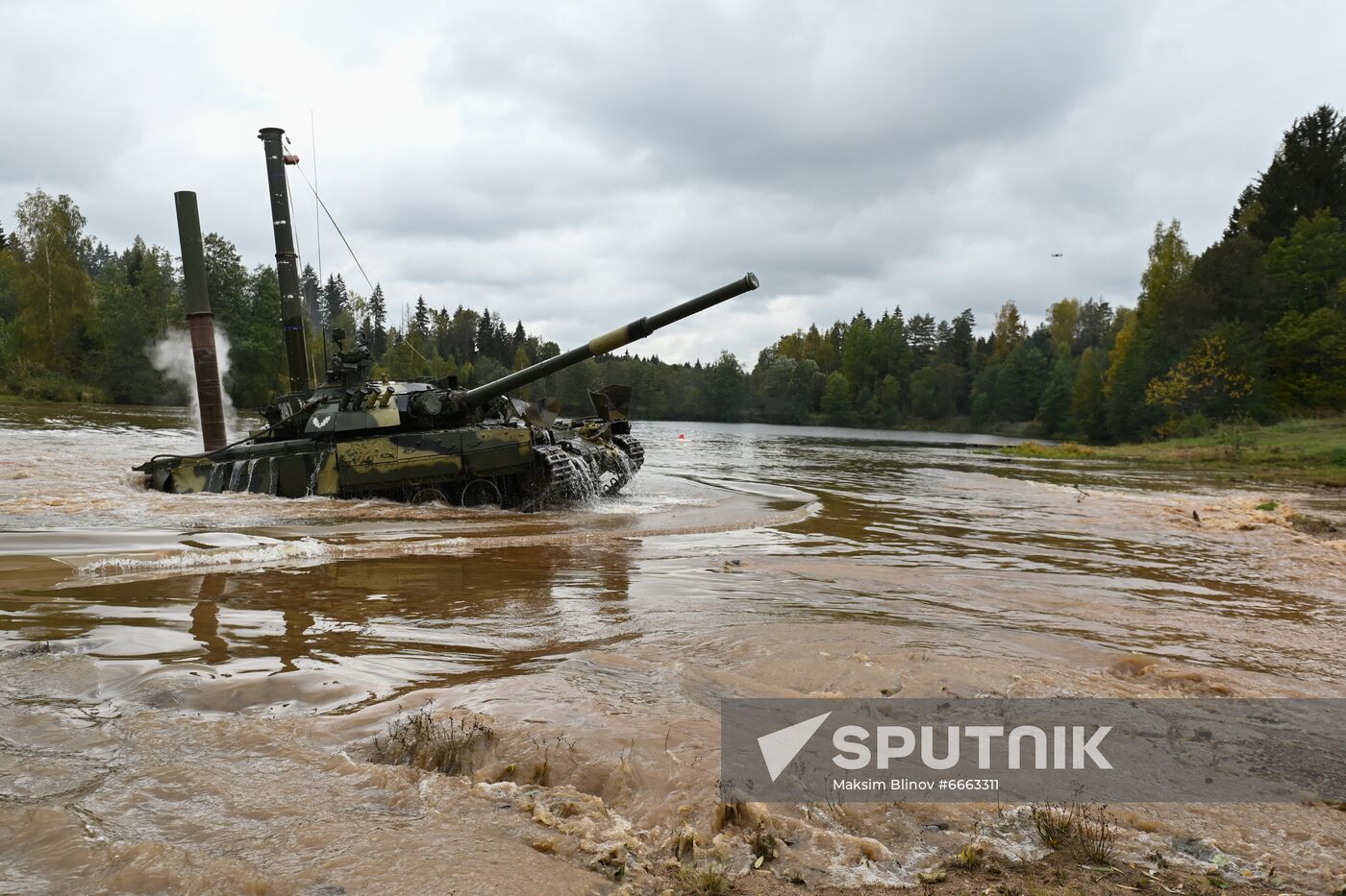 Russia Defence Tank Division Skills Demonstration