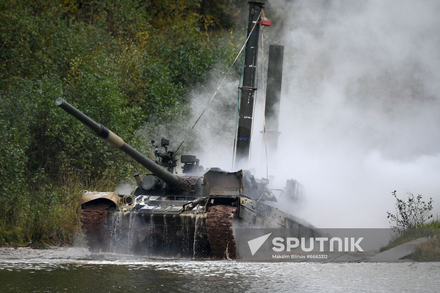 Russia Defence Tank Division Skills Demonstration