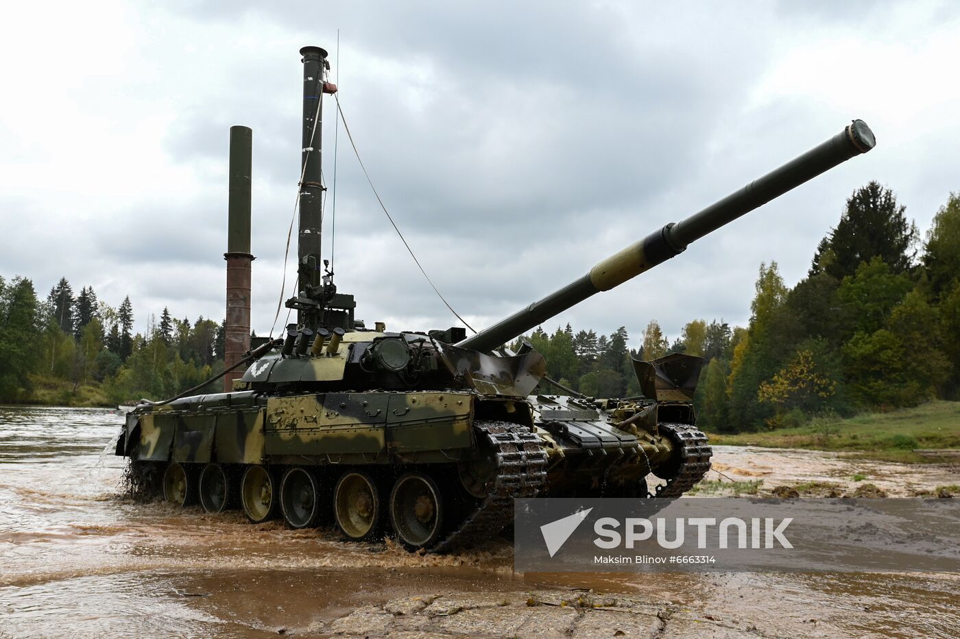 Russia Defence Tank Division Skills Demonstration