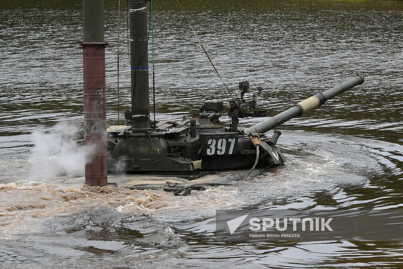 Russia Defence Tank Division Skills Demonstration