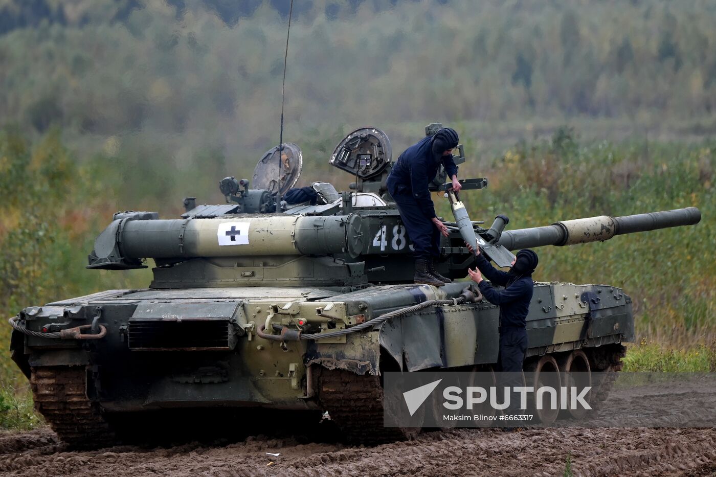 Russia Defence Tank Division Skills Demonstration