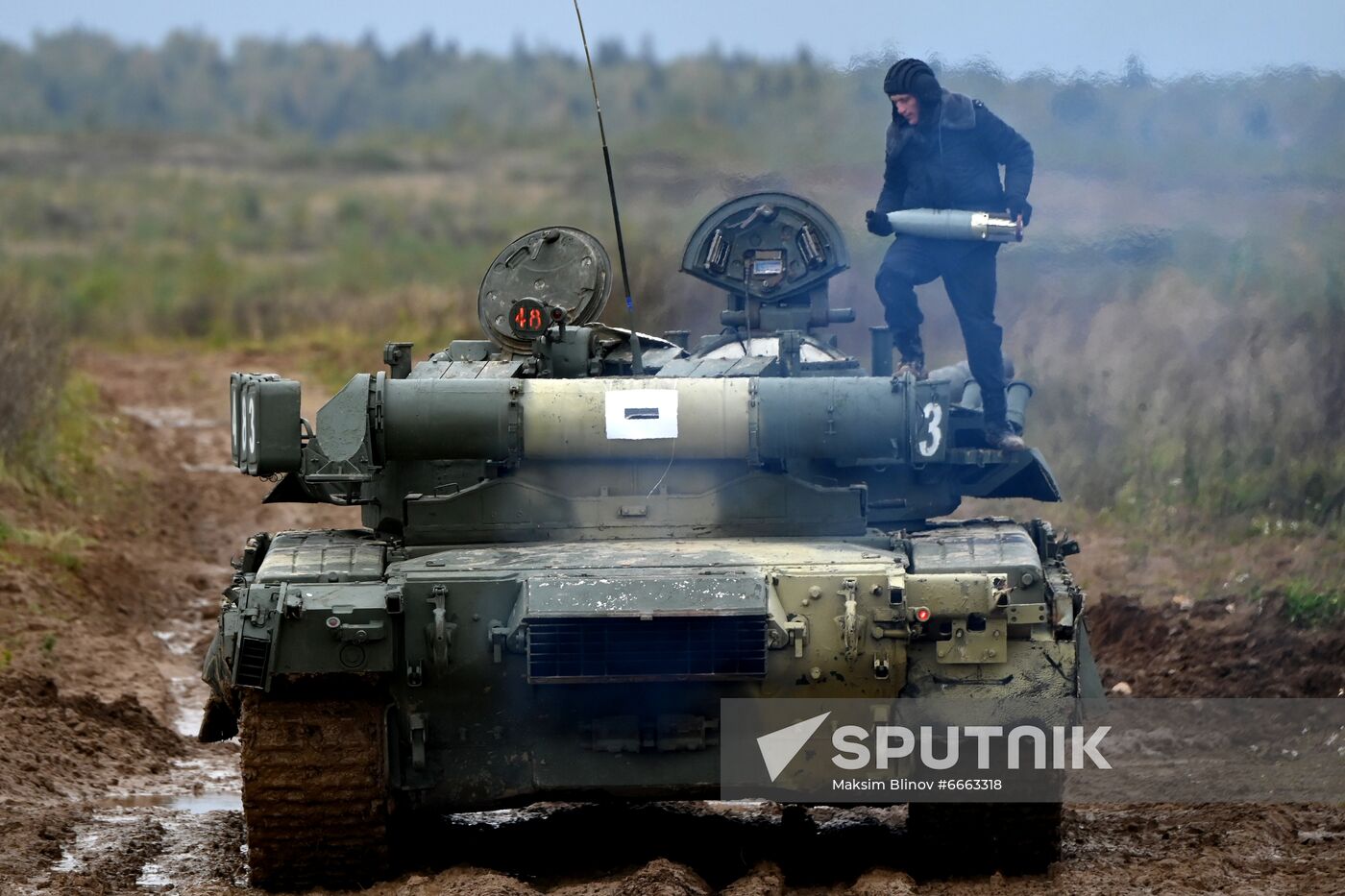 Russia Defence Tank Division Skills Demonstration