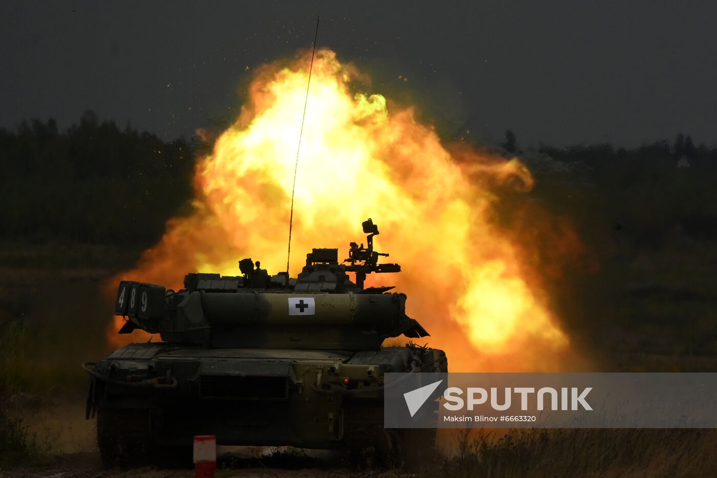 Russia Defence Tank Division Skills Demonstration