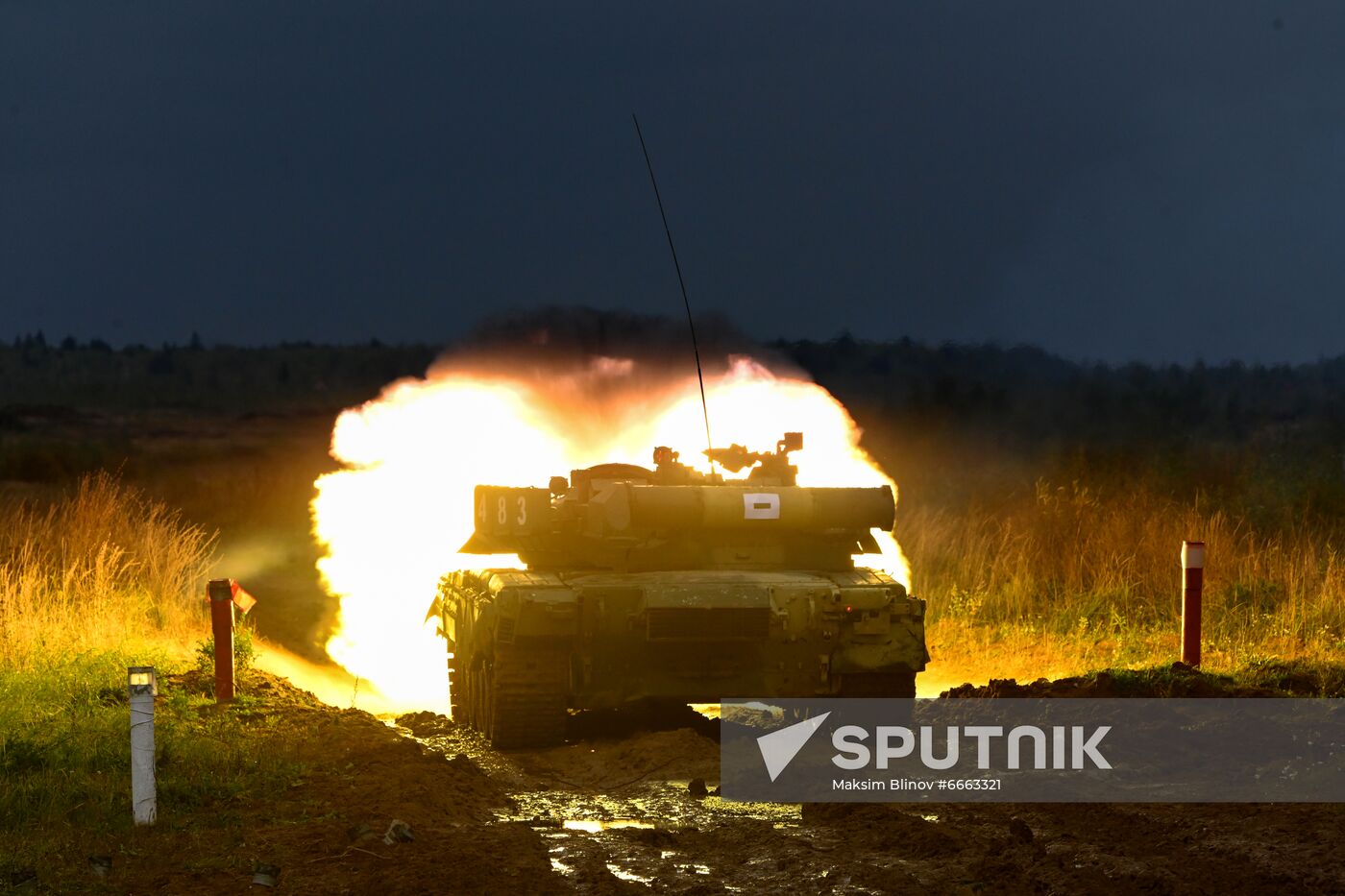 Russia Defence Tank Division Skills Demonstration