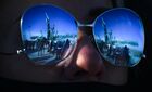 The Soyuz-2.1a rocket booster with the Soyuz MS-19 spacecraft for the crew of the 66th Expedition to the International Space Station (ISS), comprising Roscosmos cosmonaut Anton Shkaplerov, spaceflight participants actress Yulia Peresild and film director Klim Shipenko, is reflected in a man's glasses as it is lifted on the launchpad ahead of its upcoming launch scheduled on October 5, at the Baikonur Cosmodrome, Kazakhstan. Location: Kazakhstan, Baikonur. Author: Ramil Sitdikov/Sputnik. Kazakhstan Russia Space
