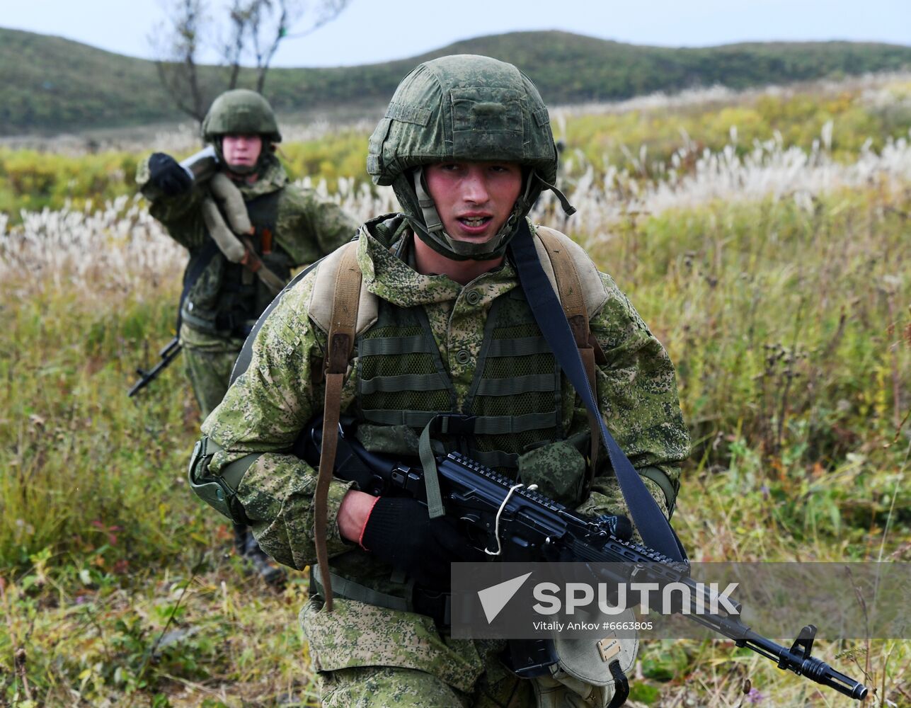 Russia Defence Marines Drills