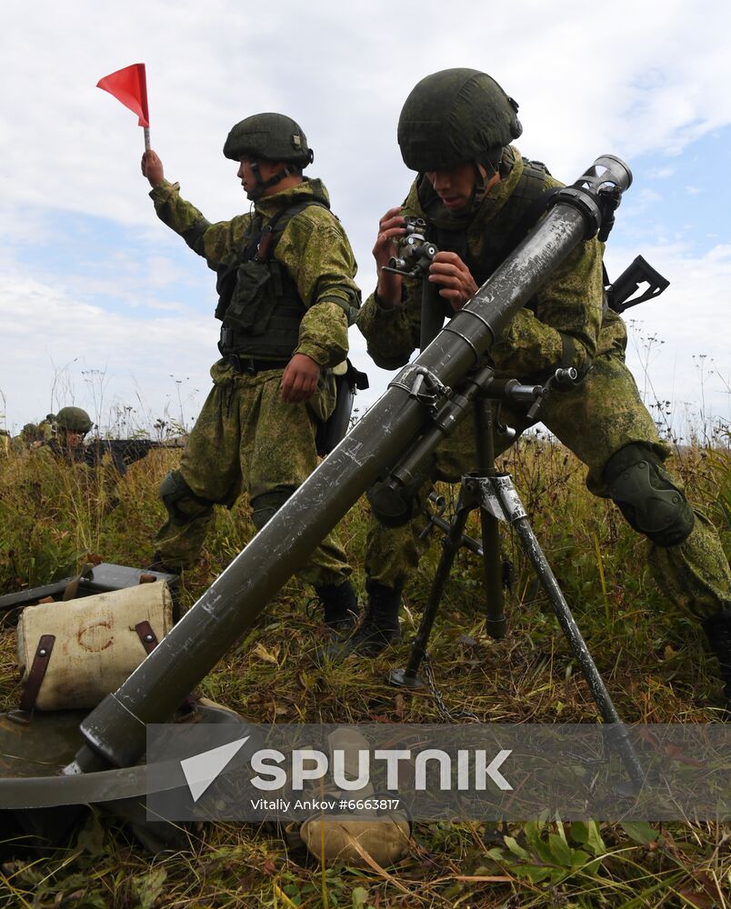Russia Defence Marines Drills