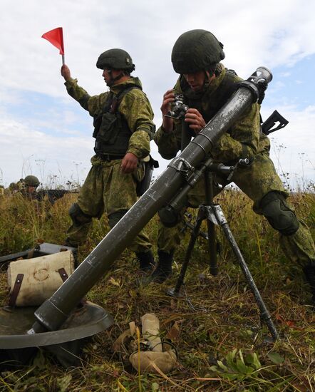 Russia Defence Marines Drills