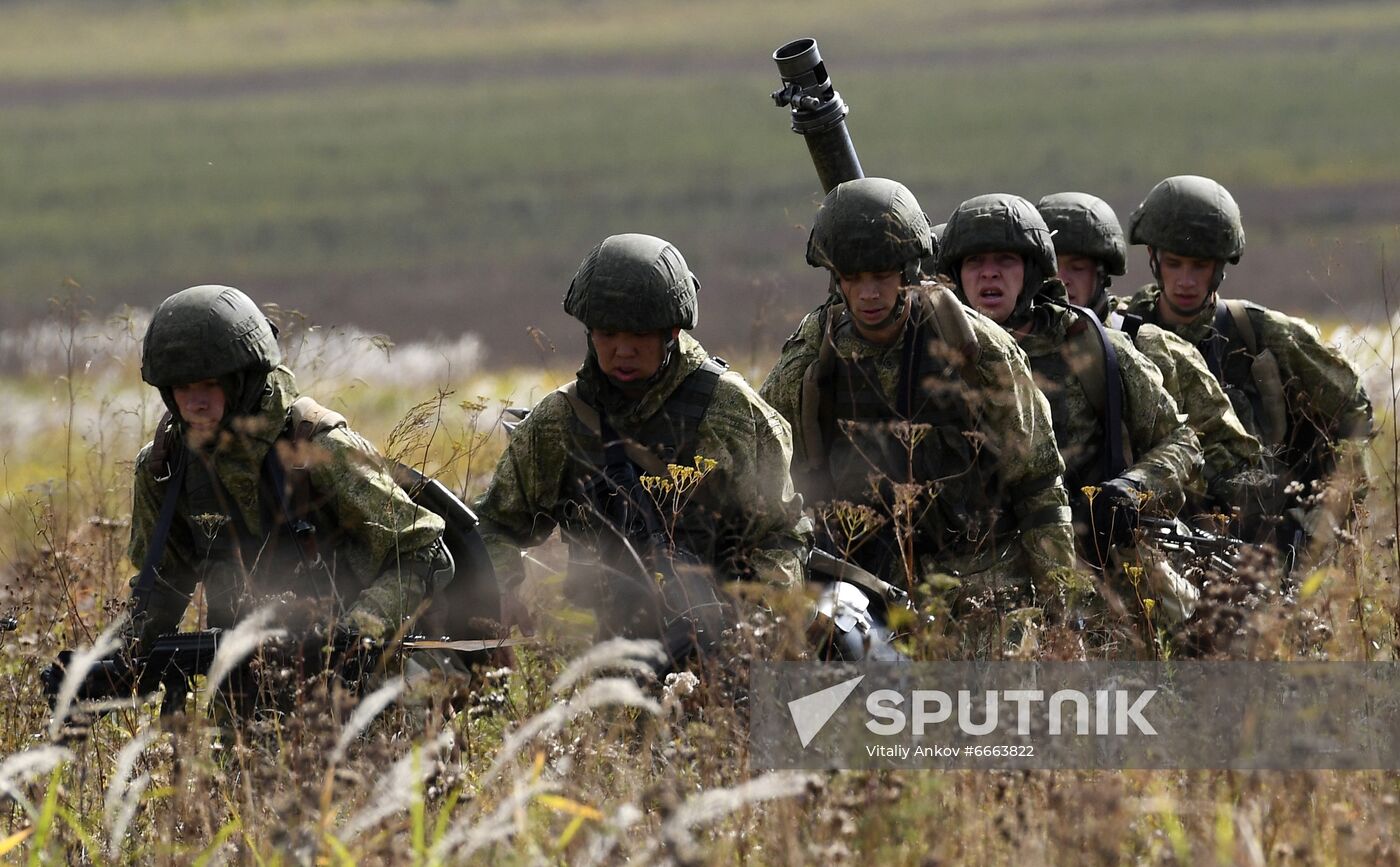 Russia Defence Marines Drills
