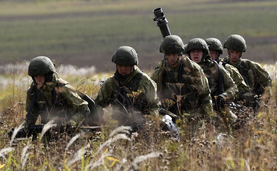 Russia Defence Marines Drills