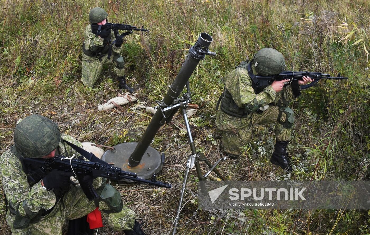 Russia Defence Marines Drills