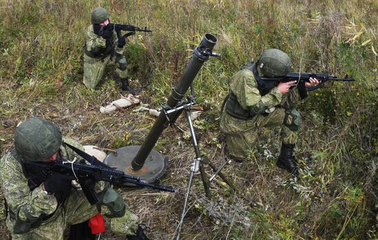 Russia Defence Marines Drills