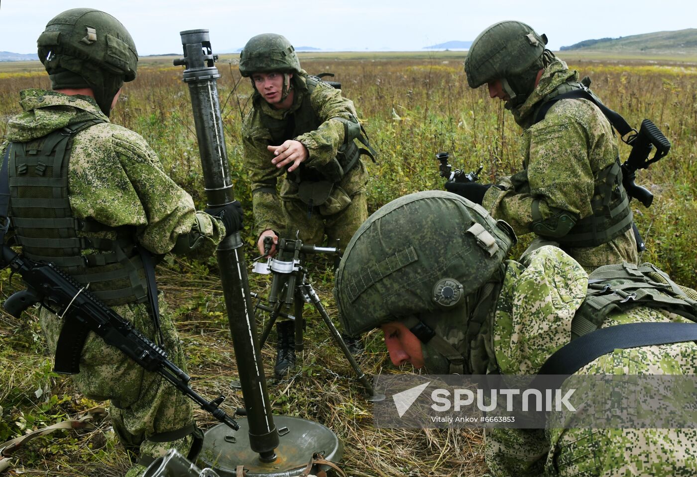 Russia Defence Marines Drills