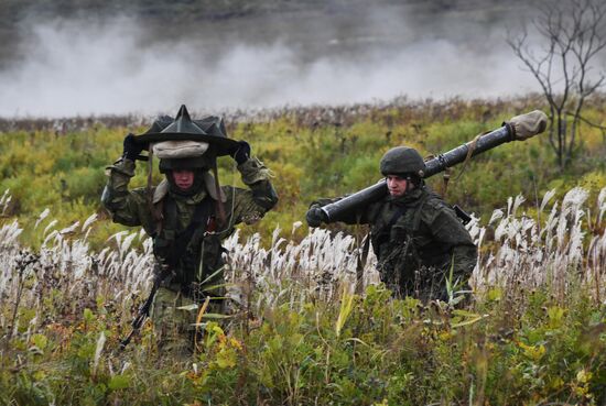 Russia Defence Marines Drills