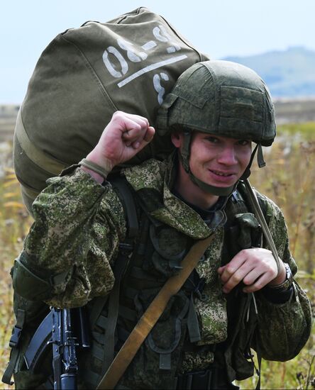 Russia Defence Marines Drills