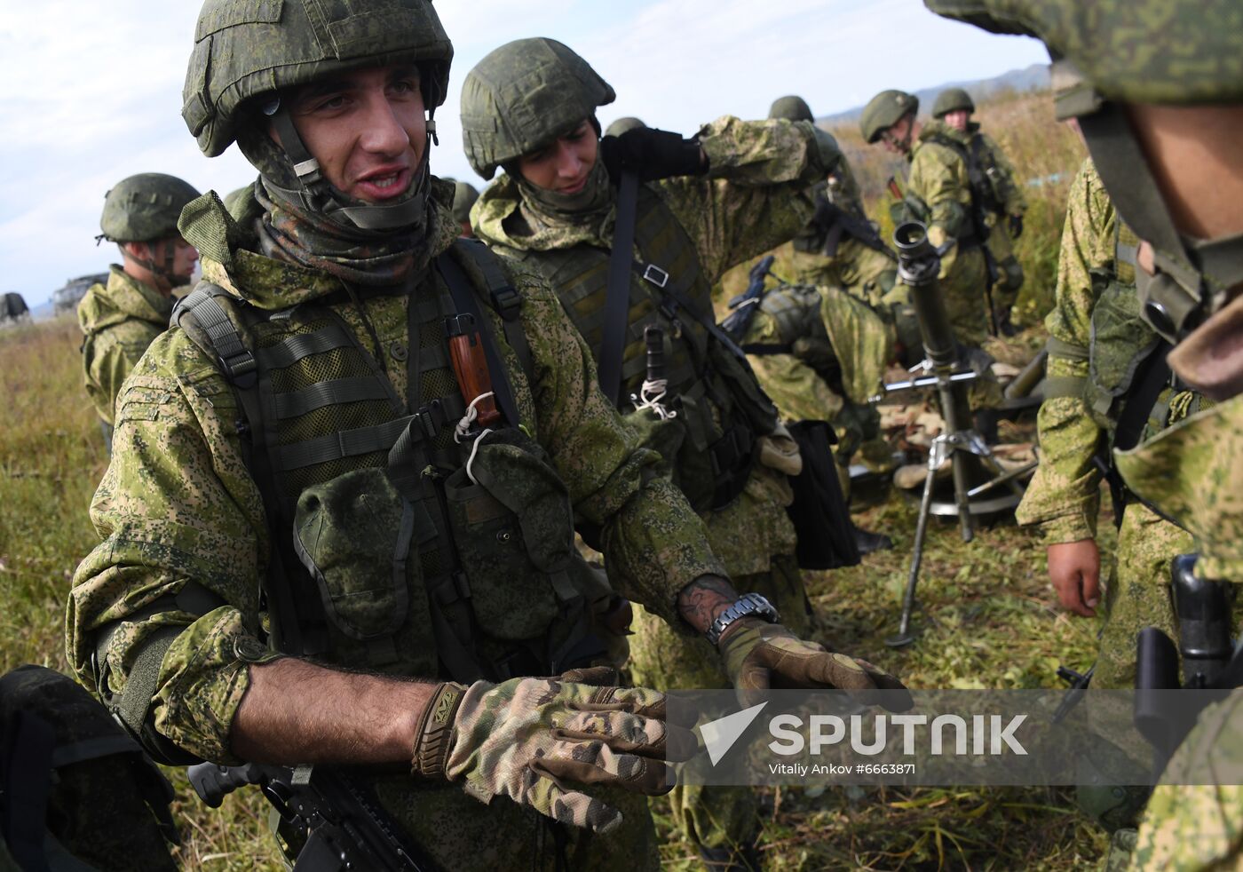 Russia Defence Marines Drills