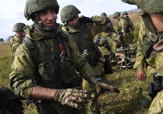 Russia Defence Marines Drills