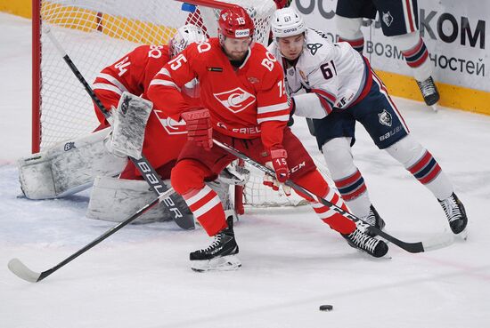 Russia Ice Hockey Kontinental League Spartak - Neftekhimik