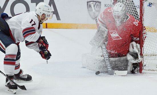 Russia Ice Hockey Kontinental League Spartak - Neftekhimik