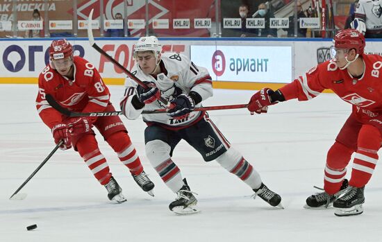 Russia Ice Hockey Kontinental League Spartak - Neftekhimik