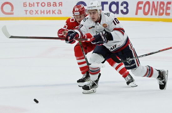 Russia Ice Hockey Kontinental League Spartak - Neftekhimik