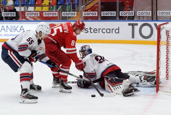 Russia Ice Hockey Kontinental League Spartak - Neftekhimik