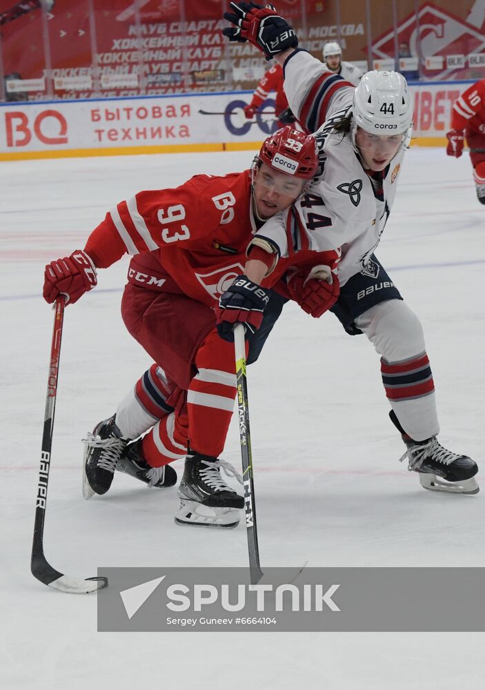 Russia Ice Hockey Kontinental League Spartak - Neftekhimik