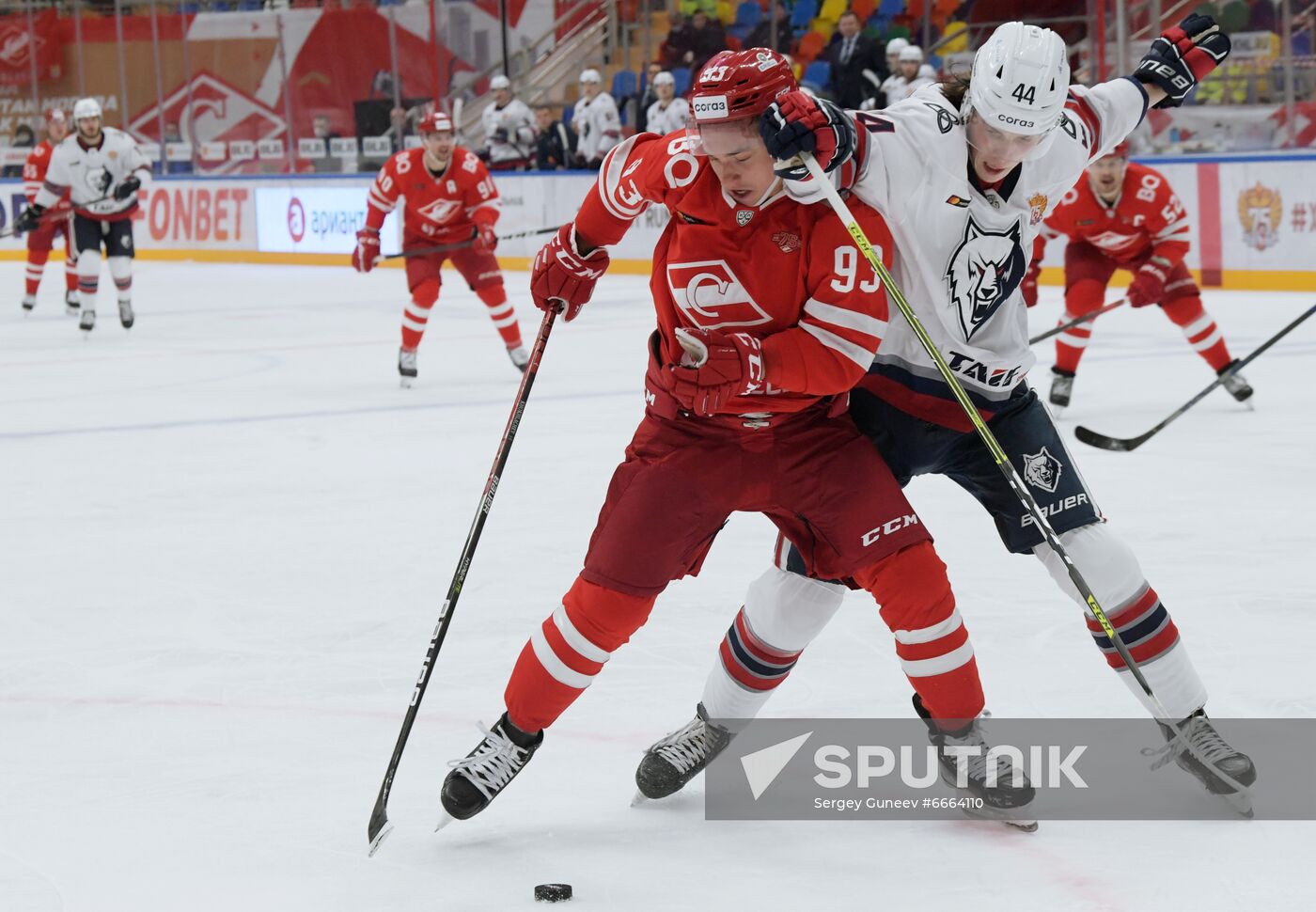 Russia Ice Hockey Kontinental League Spartak - Neftekhimik