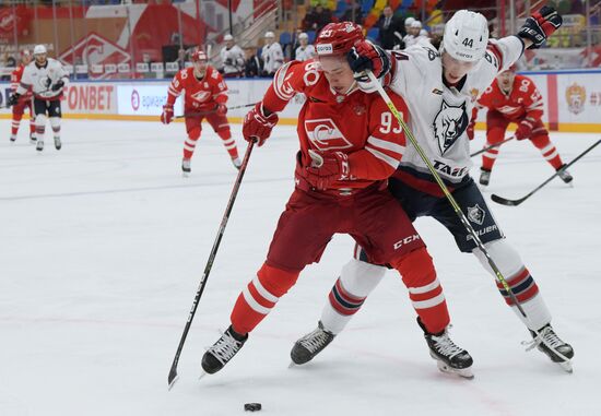 Russia Ice Hockey Kontinental League Spartak - Neftekhimik