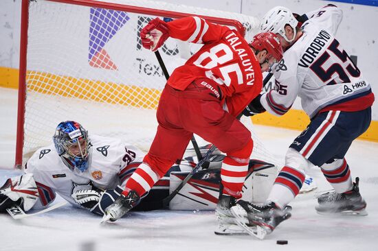 Russia Ice Hockey Kontinental League Spartak - Neftekhimik