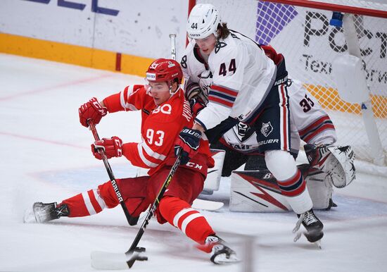Russia Ice Hockey Kontinental League Spartak - Neftekhimik