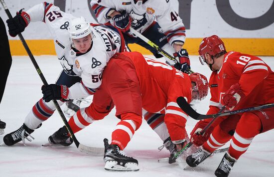 Russia Ice Hockey Kontinental League Spartak - Neftekhimik