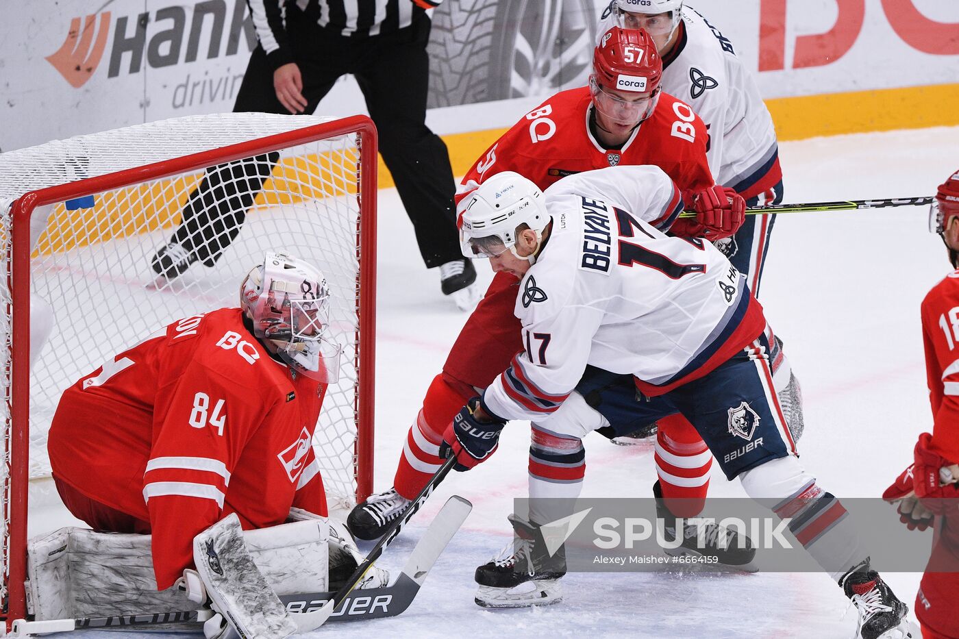 Russia Ice Hockey Kontinental League Spartak - Neftekhimik